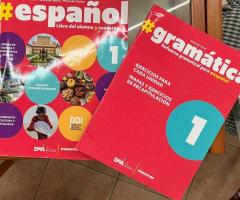 #español 1 Libro del alumno y cuaderno + #gramàtica 1